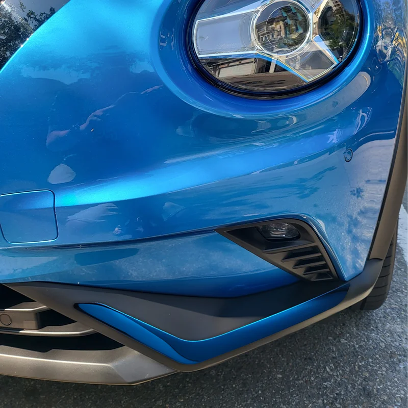 

Car Front Bumper Chrome Trim Molding LH RH For Nissan JUKE F16 2019-2023 Blue