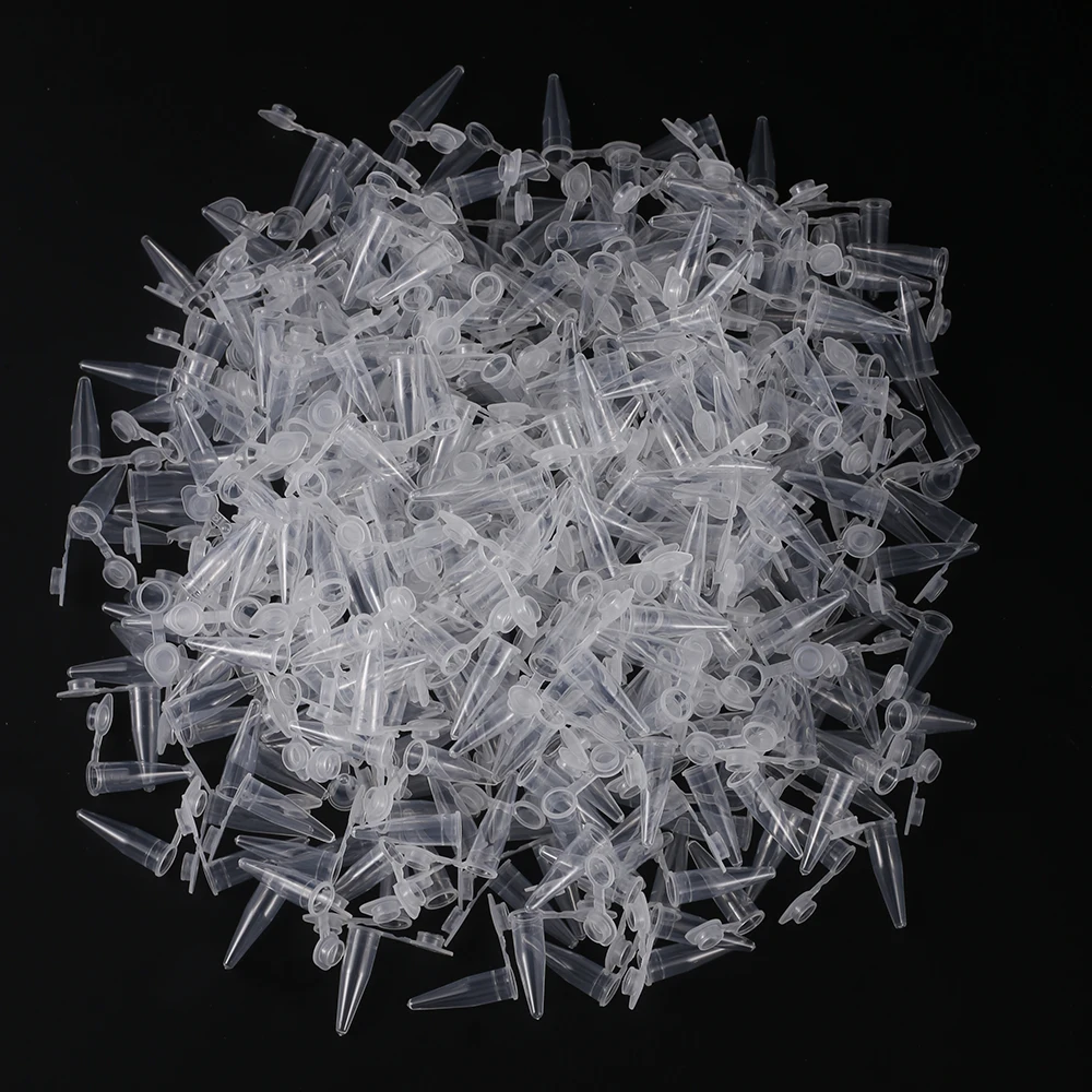 0.5ml Disposable Centrifuge Snap Cap Test Tube 100/200Pc for Laboratory School plastic test tubes centrifuge tube