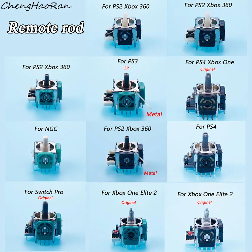 1 Pz Per Joystick 3D Modulo Sensore Joystick Analogico Per Ps2 Ps3 Ps4 Per Xbox One/360/Elite Per Switch Pro Per Controller Ngc