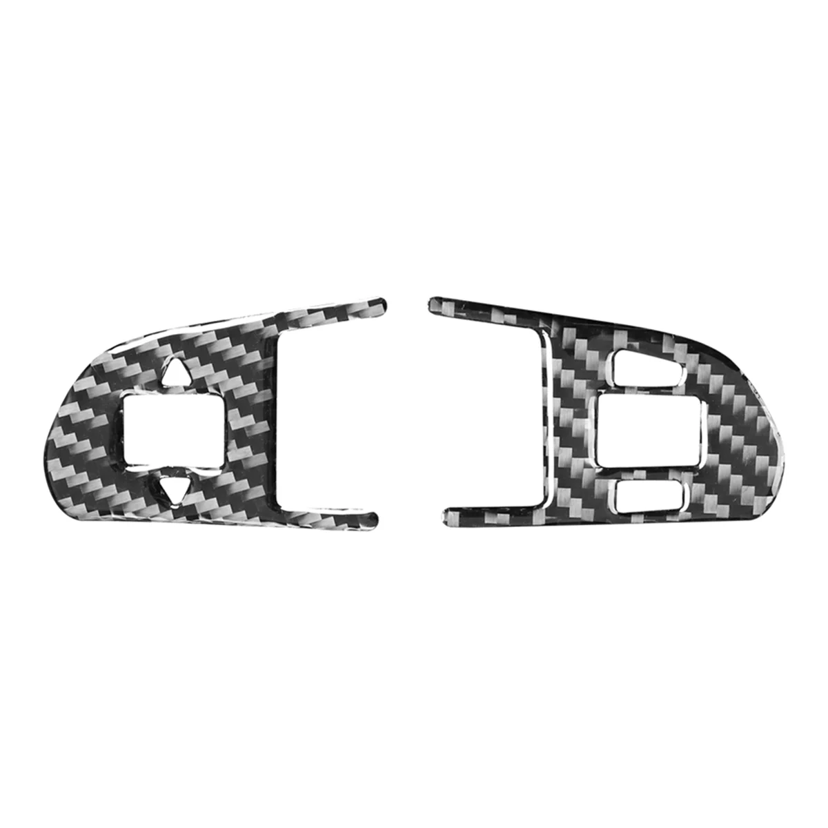 

Для Audi Q7 2007-2015 кнопки рулевого колеса автомобиля из натурального мягкого углеродного волокна Чехол отделка наклейка интерьер