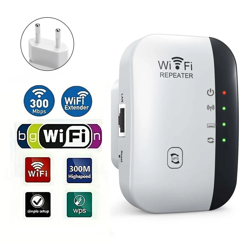 300Mbps Wireless WIFI Repeater Remote Wifi Extender WiFi Network Amplifier 802.11N Booster Repetidor WiFi Reapeter for PC wifi repeater
