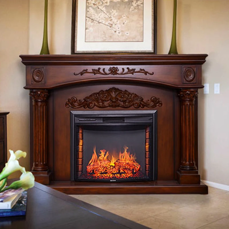 Electric Fireplace Core Fake Decorative Fireplace Simulation Flame Electric Fireplaces With 3d Fire Fake Fireplace Heater 4