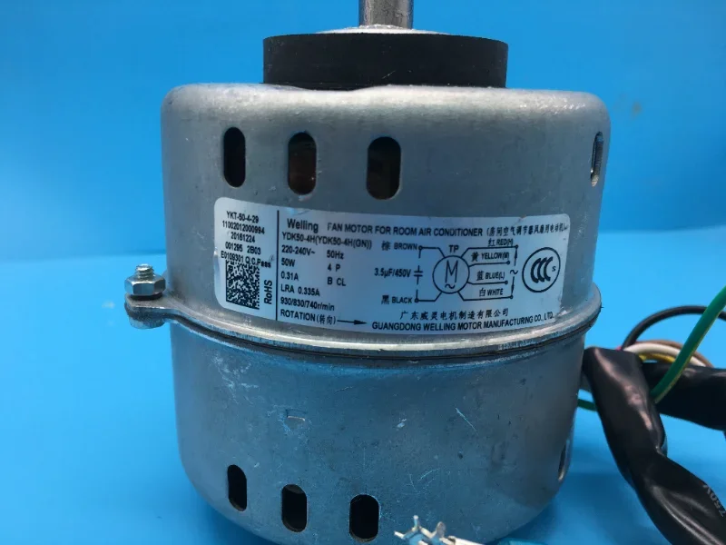 YDK50-4H fan 3P KFR-72G internal fan motor 50-4C