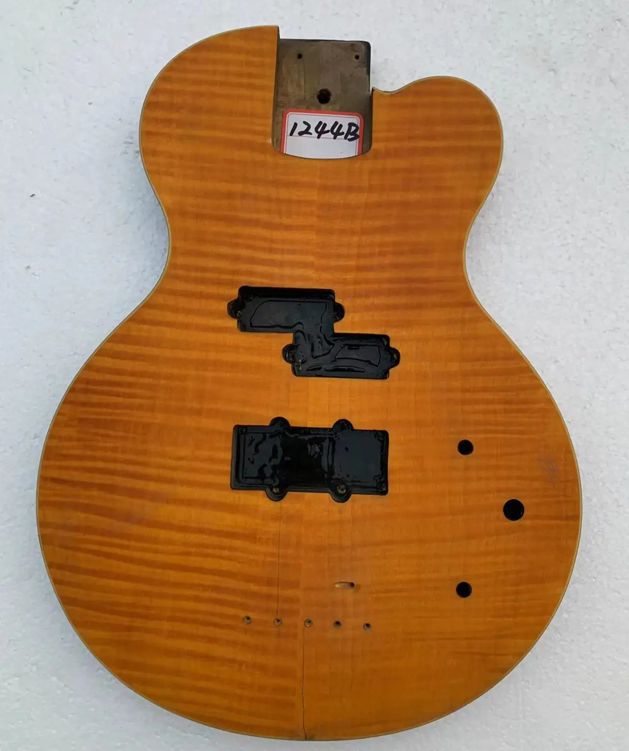 DIY Bodies for Custom Electric Bass Guitar Guitarra Body Tiger / Flame