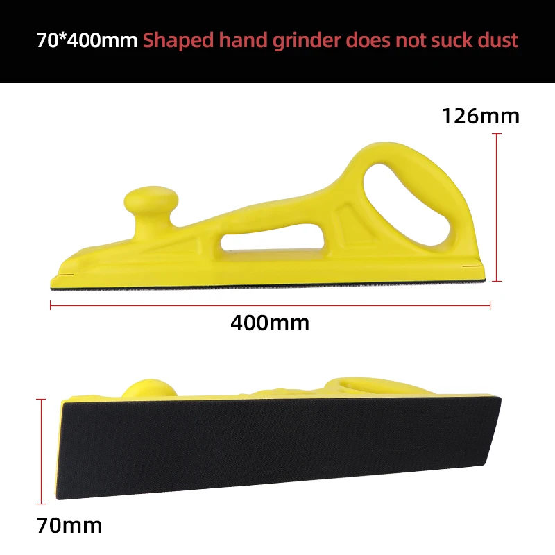 Sanding Block Hand Sander Rectangular Hand Planer Arc Sander For Cars  Manual Sanding Tool Suit For 70mm Mesh Sand Or Two Sheets - AliExpress