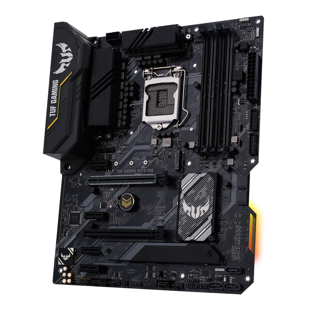 ASUS TUF GAMING H470-PRO Motherboard Intel H470 LGA 1200 M.2 ASUS TUF GAMING H470-PRO Motherboard Intel H470 LGA 1200 M.2