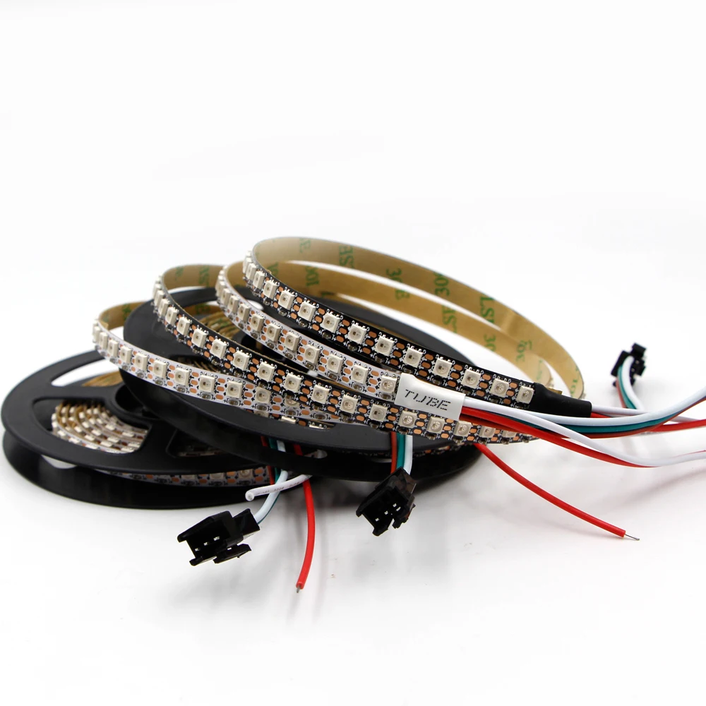 

Narrow 7mm WS2812B Pixel Led Strip light 144leds/m Addressable SK6812 IC MINI 3535 SMD DC 5V 1m 2m Smart Pixel Led Tape