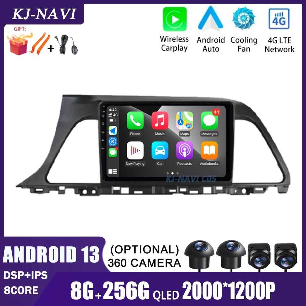 

For Hyundai H1 Grand Starex i800 TQ 2007 -2015 Android 13 Car Radio Stereo Multimedia Video Player Navigation GPS Carplay WIFI