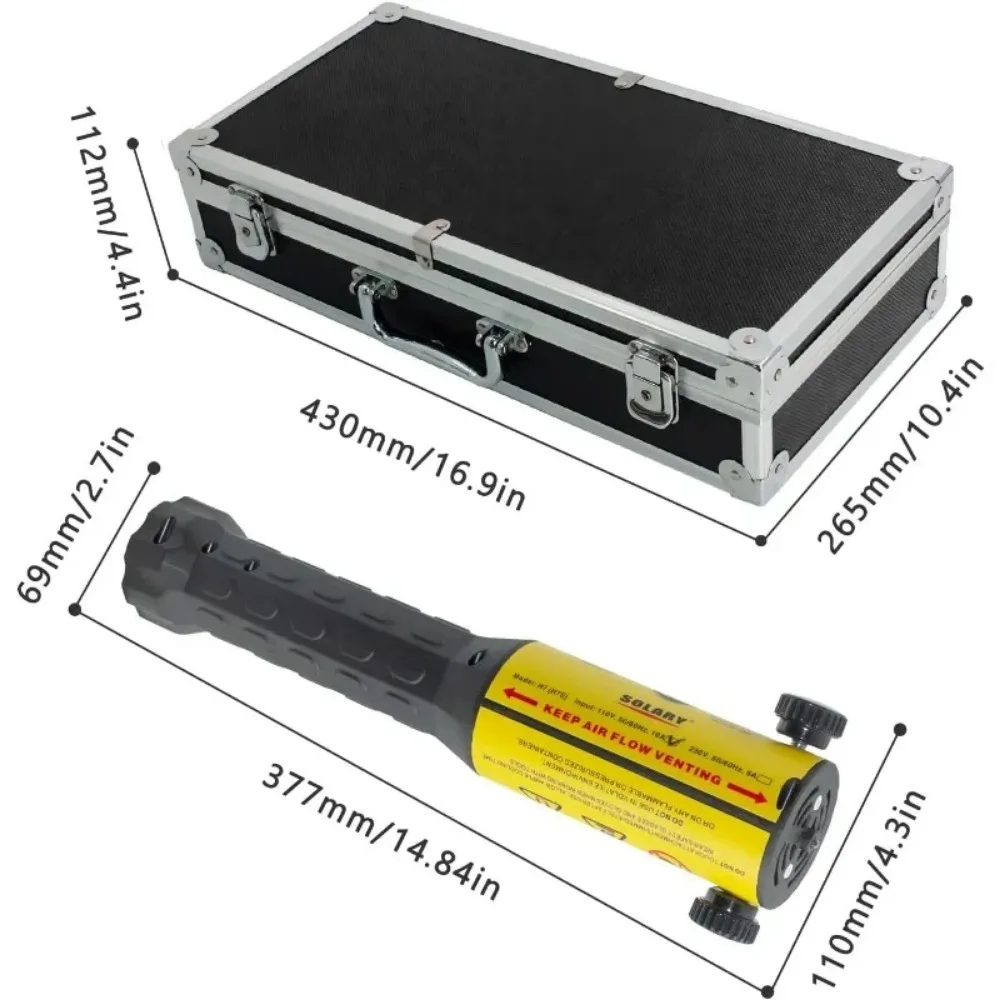Flameless Heat Induction Tool, 1000W 110V Magnetic Induction Heater Kit with 8 Coils, Handheld Rusty Screw Removing Tool 3