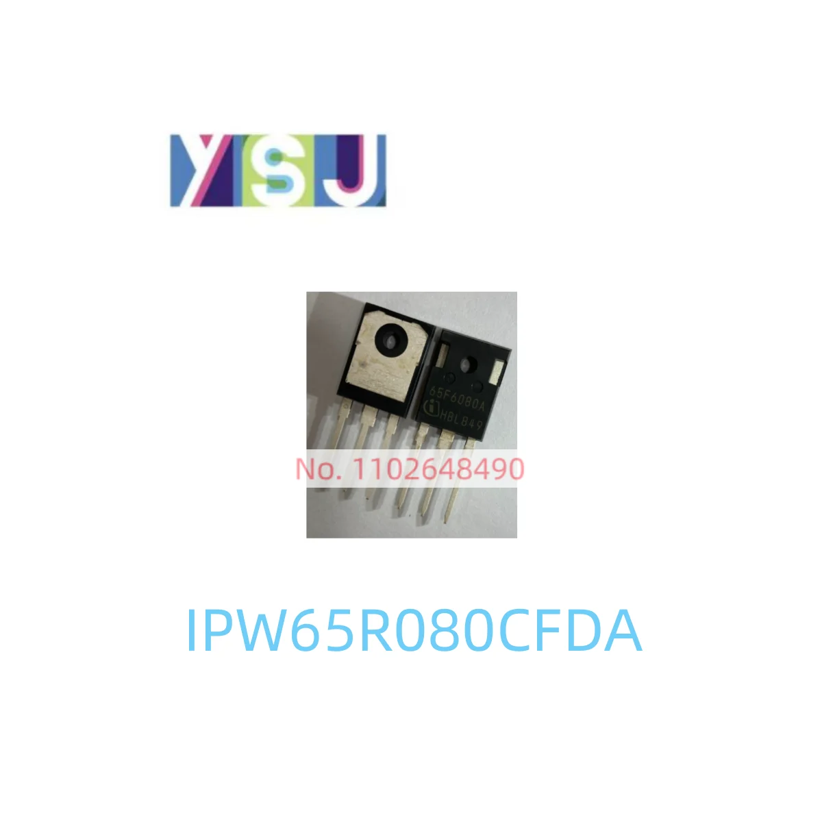 

IPW65R080CFDA IC Brand New Microcontroller EncapsulationTO-247