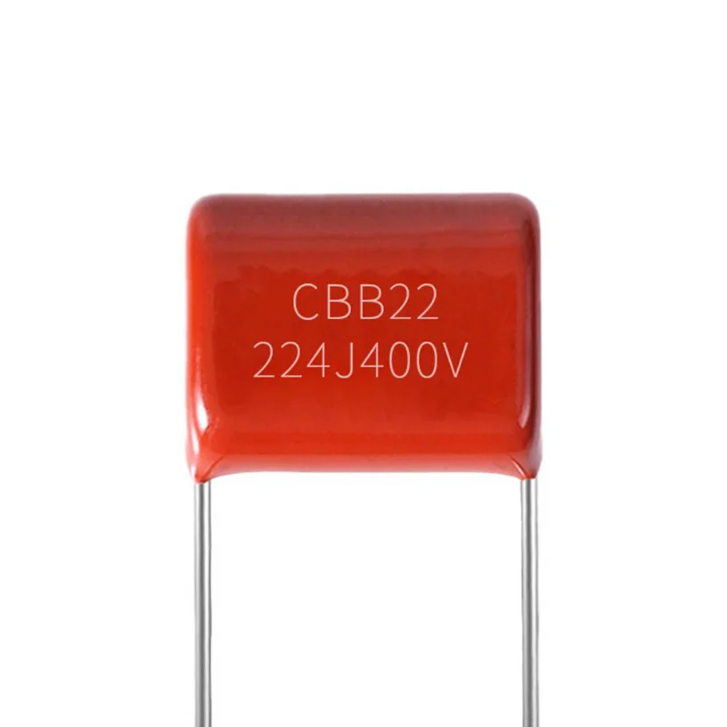 10 pezzi CBB22 condensatore a film 334J400V 0,33UF passo