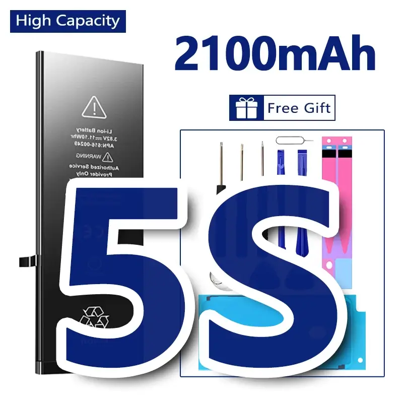 High Quality 0 Cycles Battery For iPhone SE 2 4 4S 5 5S 5C 6 6S 7 8 Plus X XR XS 11 Pro Max 7P For  iPhone7 iPhonese 6splus - Image 8