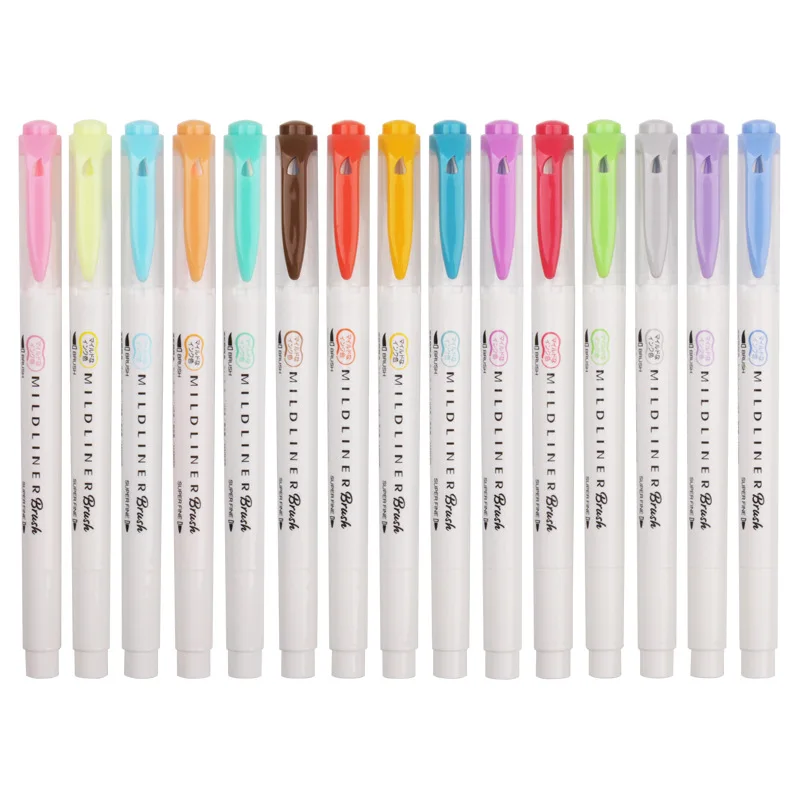 文房具・ステーショナリー milla ZEBRA Mildliner Highlighters Pen Set Japanese Stationery