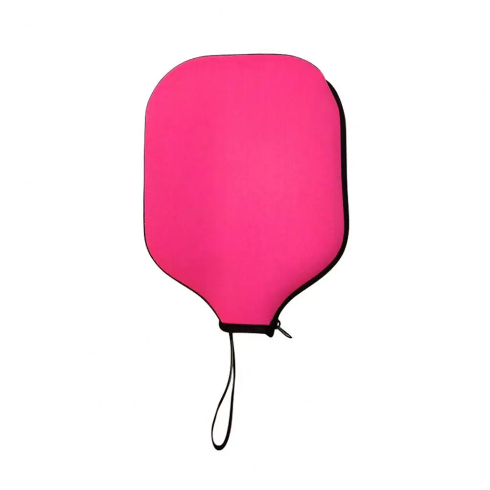 Pickleball Paddle Covers Racket Sleeve with Lanyard Waterproof Neoprene - Picture 16 of 19