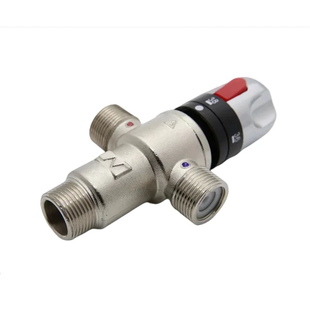 3/4นิ้ว/DN20ความร้อนผสมวาล์วสำหรับพลังงานแสงอาทิตย์เครื่องทำน้ำอุ่นระบบ 1