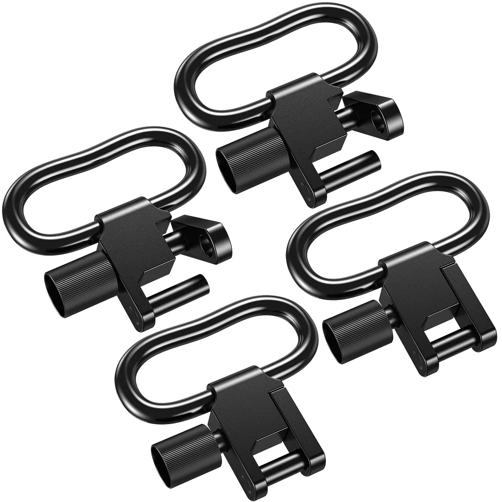 CVLIFE Sling Swivel Sling Mount, 1/1.25 inches Two Point Swivels, Quick Attach/Release Rifle Clips with Heavy Duty