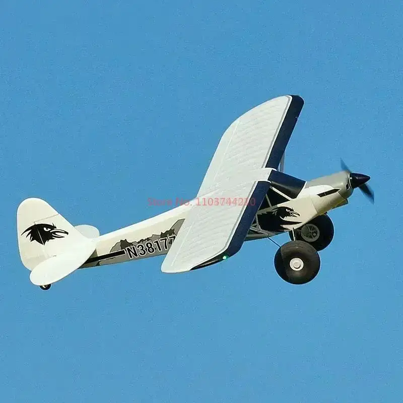 New Rc Rtf Trainer Electric Aircraft Pa18 Remote Control Plane 1300mm J3 Piper Super Cub Pnp Airplane Model Outdoor Sports Gifts 6
