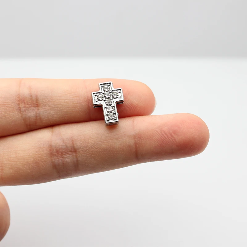 Sparkling Rhinestone Alphabet Charms for Jewelry and DIY Accessories