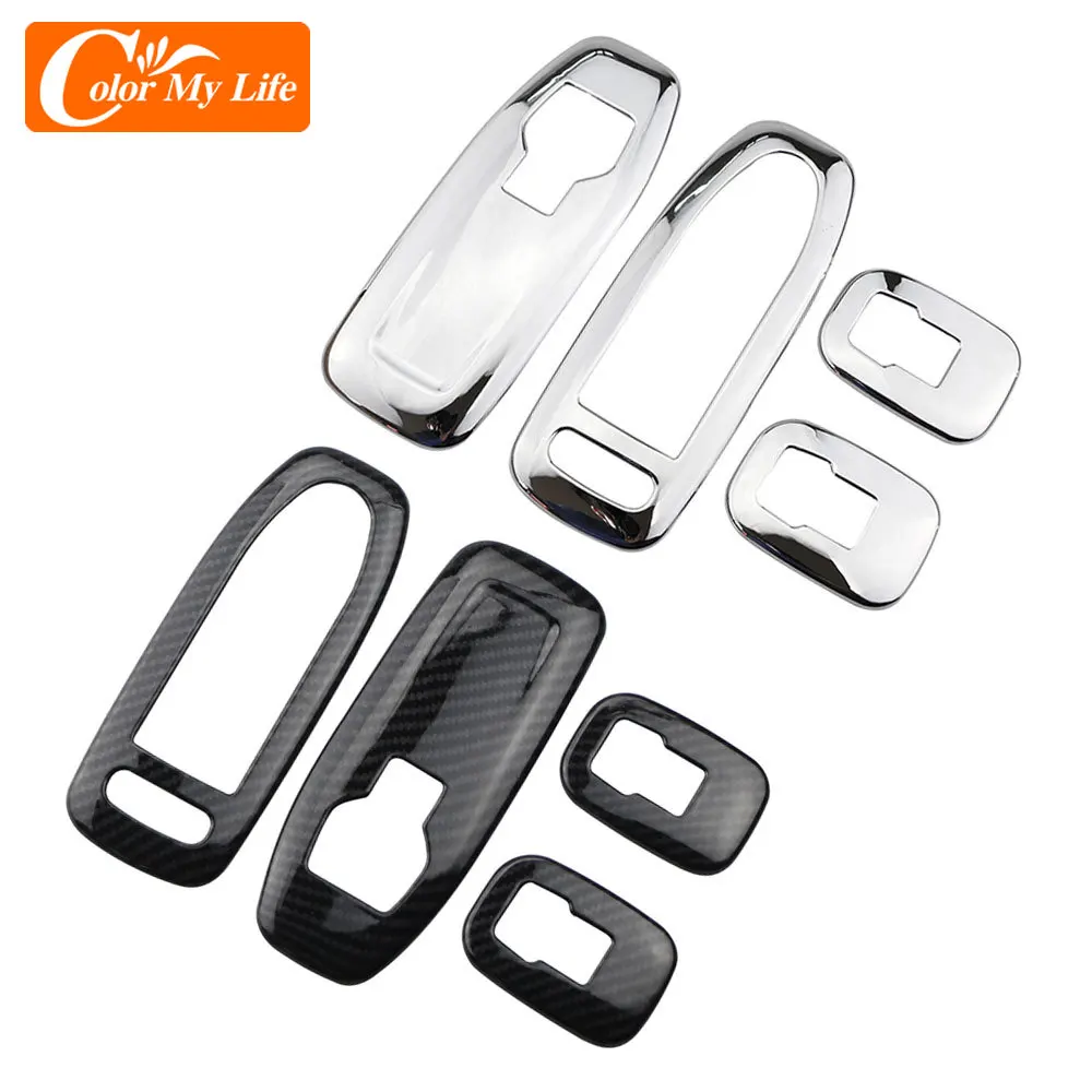 Finestra Sollevatore Pannello Copertura Trim Per Peugeot 2008 208 2014-2019 Abs Porta Finestra Ascensore Pulsante Interruttore Decorazione Adesivo Acc