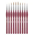 11pcs triangle red