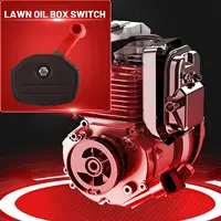 Universal Switch Lever Control Handle & 56 inch Throttle Cable Kit For Lawnmower Lawn Mower Parts Garden Tools 2