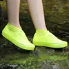 1 Pair Waterproof Rain Shoes Covers Silicone Outdoor Non-slip Rain Boot Overshoes Walking Reusable Shoe Cover S/M/L/XL Large 5