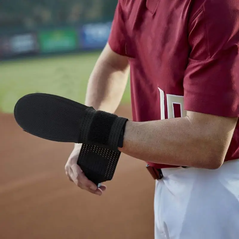 Baseball Sliding Mitt Softball Gloves For Adults Baseball Sliding Mitt Hand Protection Adjustable Protective Right Left Hand