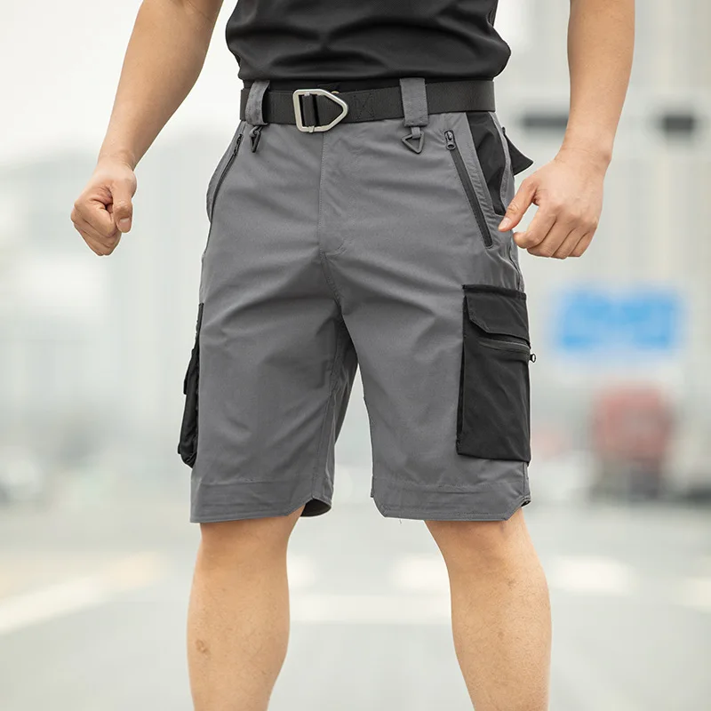 Men's Tactical Cargo Shorts Quick Dry Lightweight Multi-Pocket Military Style for Hiking Fishing Camping Work Summer Outdoor