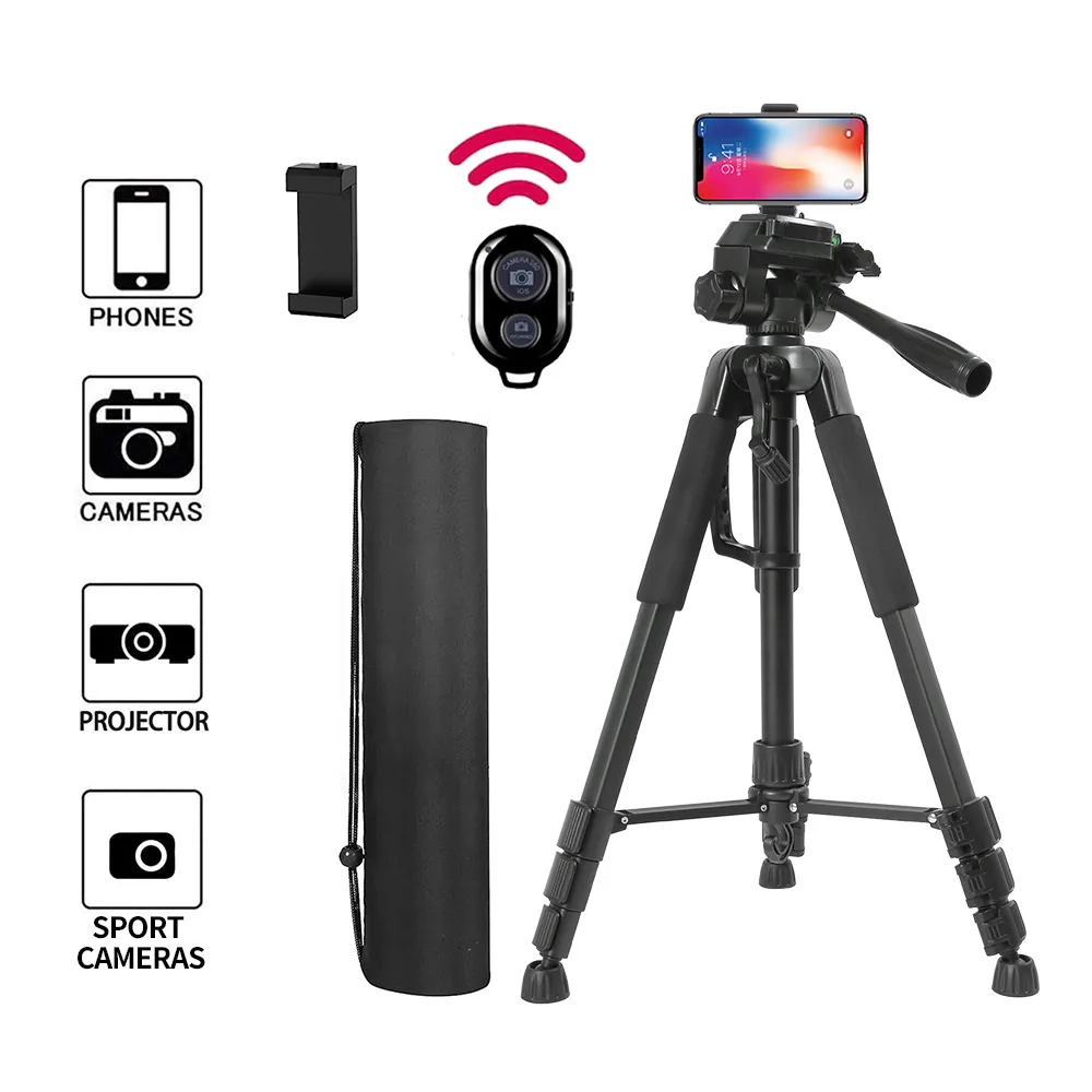 XXL Camera Tripod Pro - Trépied universel léger pour appareil