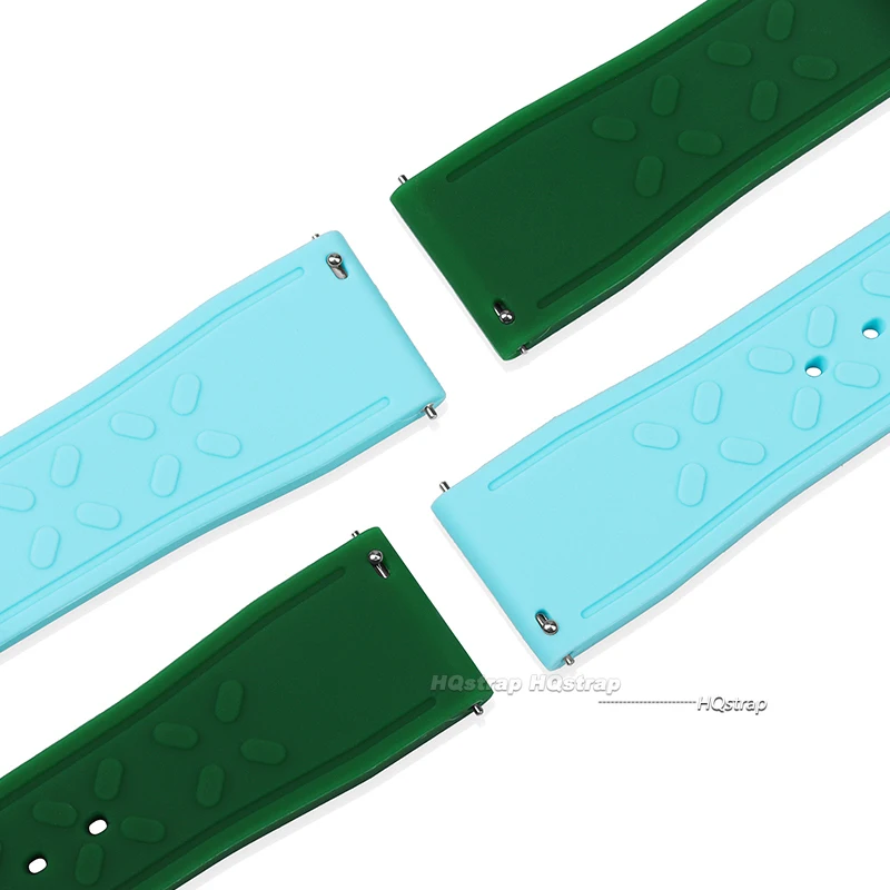 Waterproof Quick-Release Rubber Sport Watch Band Strap in Various Sizes