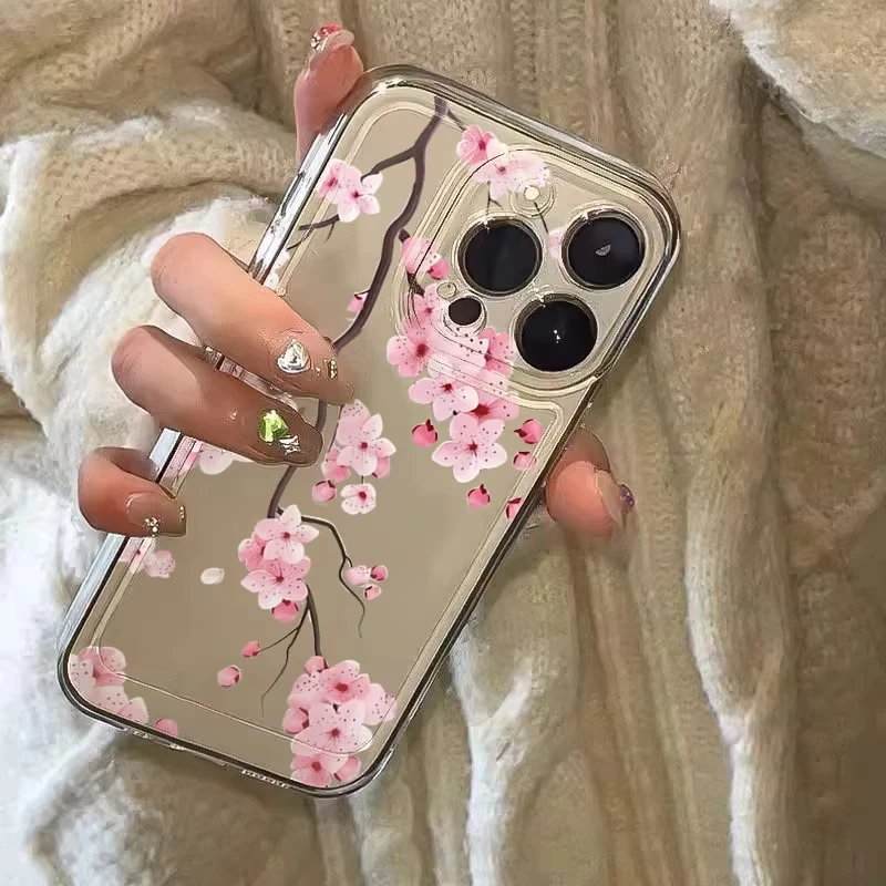 Minimalist Flower Branch Design Phone Case