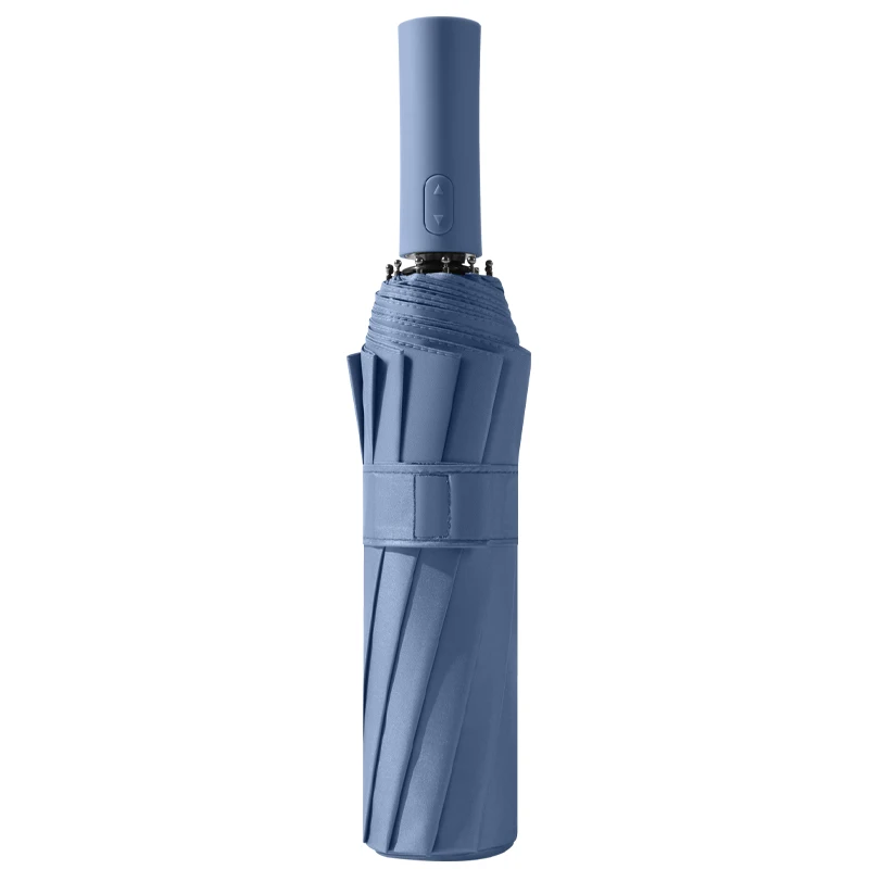 

Umbrella Full-Automatic Large Folding Men's and Women's Wind-Resistant Rain-Proof Dual-Use Sun Solid Reinforcement Thickened Sun