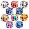 Starry Sky Infinity Magic Cube Square Puzzle Toys Relieve Stress Hand Game Four Corner Maze Toys Children Adult Decompression 5