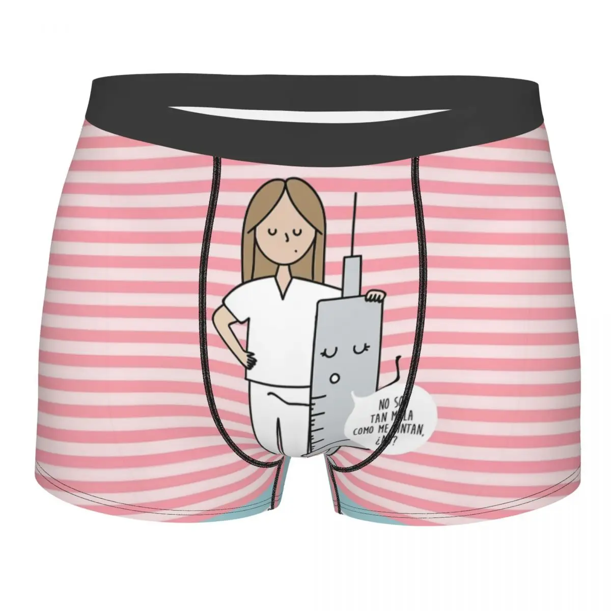 

Male Sexy Enfermera En Apuros Doctor Nurse Medical Underwear Boxer Briefs Men Stretch Shorts Panties Underpants