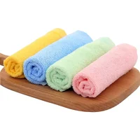 Baby Towel Face Towels Baby Bath Towel Handkerchief Burp Cloths Soft Microfiber Absorbent Washcloth Children Towels Hot 25x25cm 5