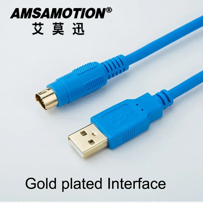 USB-DVP 적합한 델타 DVP PLC 프로그래밍 케이블, USBACAB230 ES EE SS 시리즈 통신