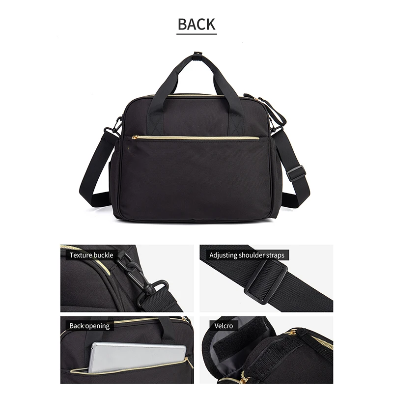 LEQUEEN Mommy Tote Bag Maternity Diaper Large Capacity Crossbody Bag Women Stroller Bag Organizer Baby Care Travel Handbag_voghion.com