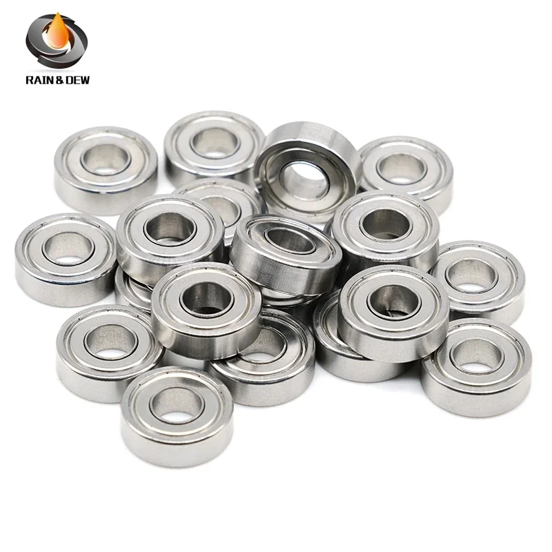 1Pcs S698ZZ 8x19x6 mm Non Magnetic AISI304 Stainless Steel Bearing ABEC-7 698 Corrosion Resistant Bearing
