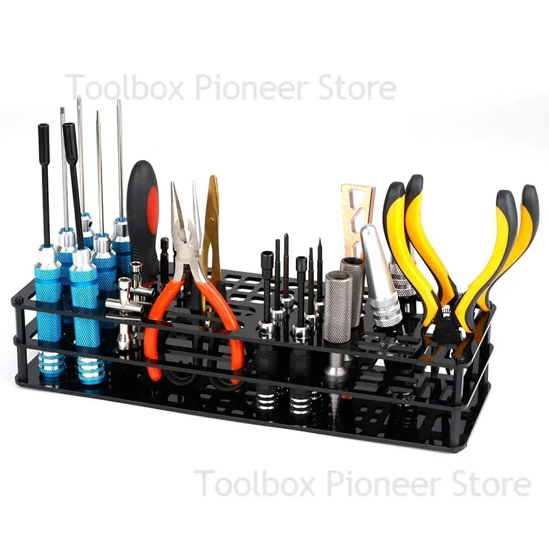 Portable Cross Screw Driver Storage Rack Organizers Screwdriver Hex Screwdriver Organizers Holder RC Tools Kit