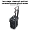 Rigid Plastics Tool Case Professional Photographic Equipment Safety Protection Tool Case Draw-bar Box Camera Lens Storage Case 3