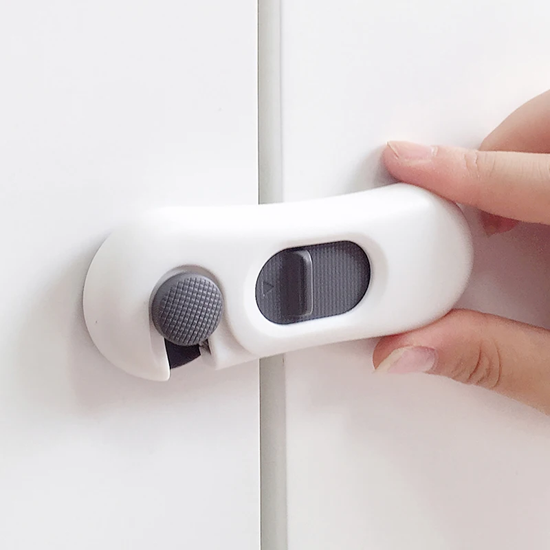 1Pc Home Refrigerator Lock Fridge Freezer Door Catch Lock Toddler Kids Child Cabinet Safety Baby Safety Child