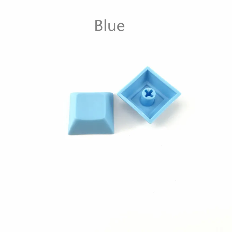 Keycaps Transparentes para Jogos Mecânicos Cool Jazz Pbt Keycap Dsa 1u Cor Mista Verde Amarelo Azul Branco - Imagem 2