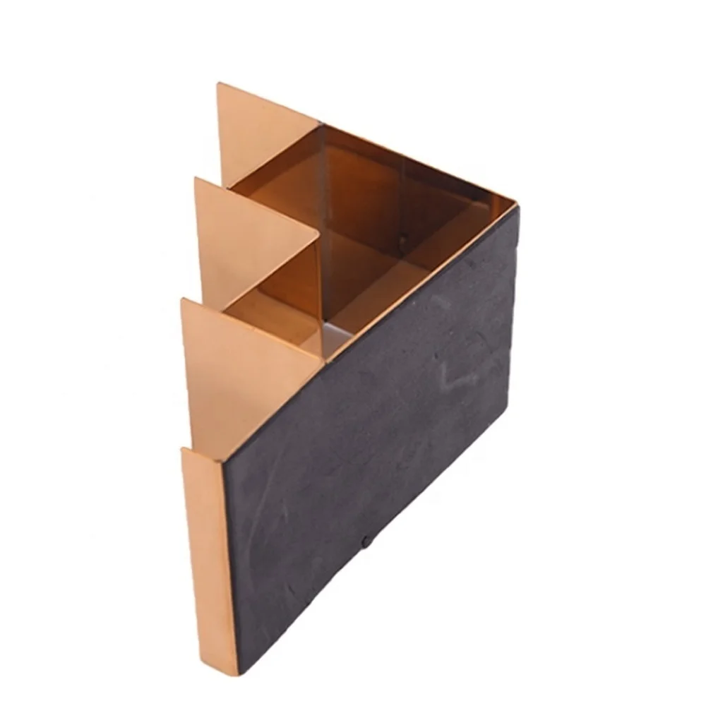 1pcs Multi-layer Polished Gold Wallet Hand Bag Display Stand On The Counter Of Hot-selling Shops