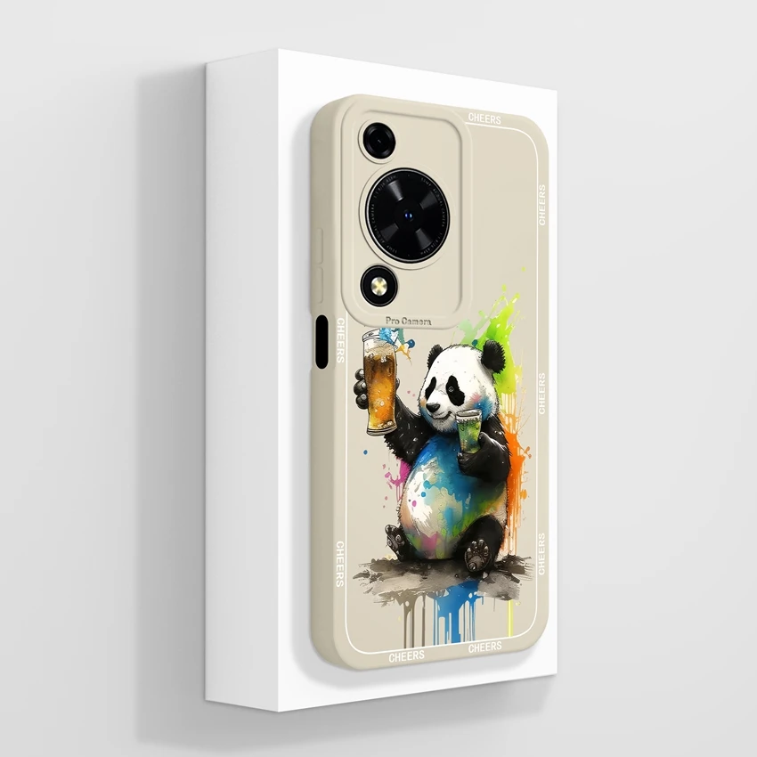 Beautiful Floral Liquid Silicone Phone Case