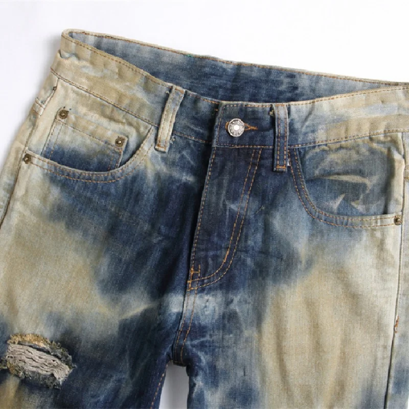 Рисунок 4 - Мужские модные винтажные джинсы