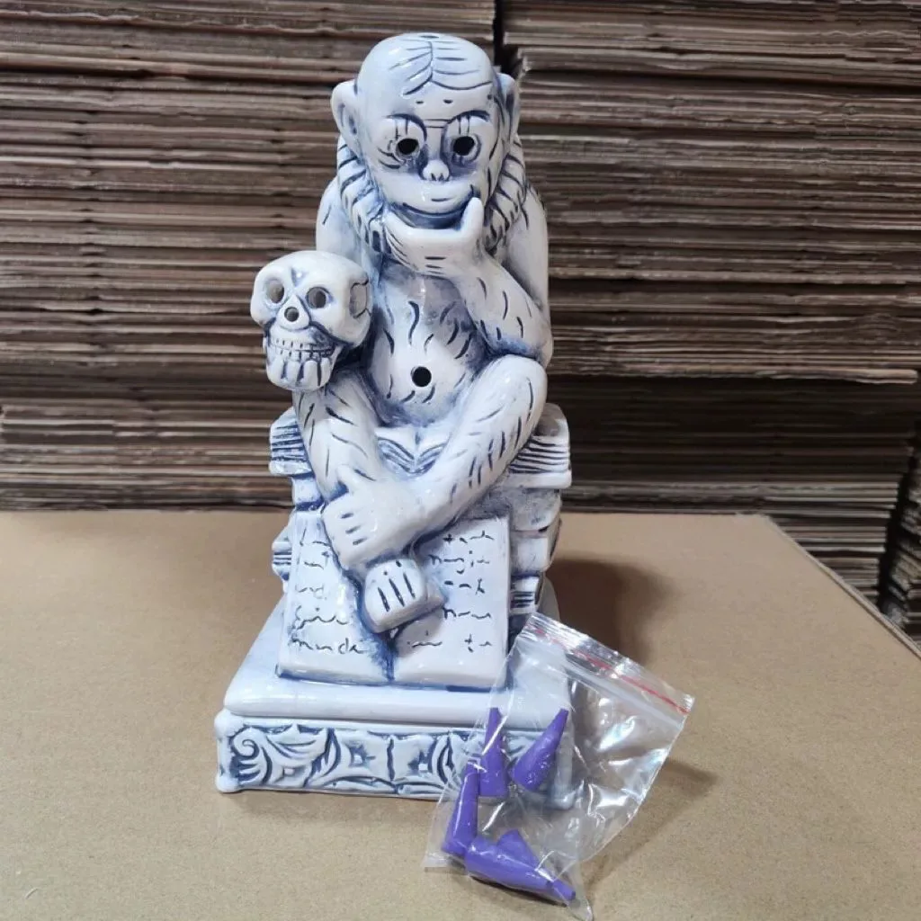 Neighborhood Monkey Incense Burner Sun Tide Ceramic Aromatherapy