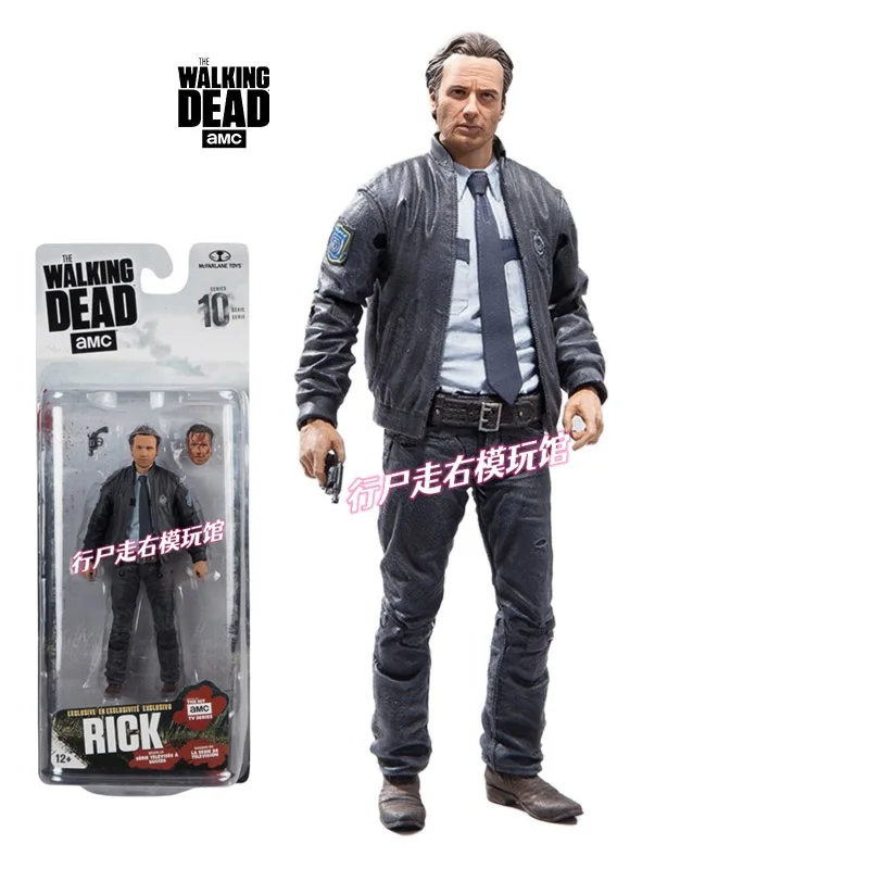 

Original 5-inch 1/12 Anime Figure CONSTABLE RICK GRIMES The Walking Dead Film and Television Scale Model Action Figures