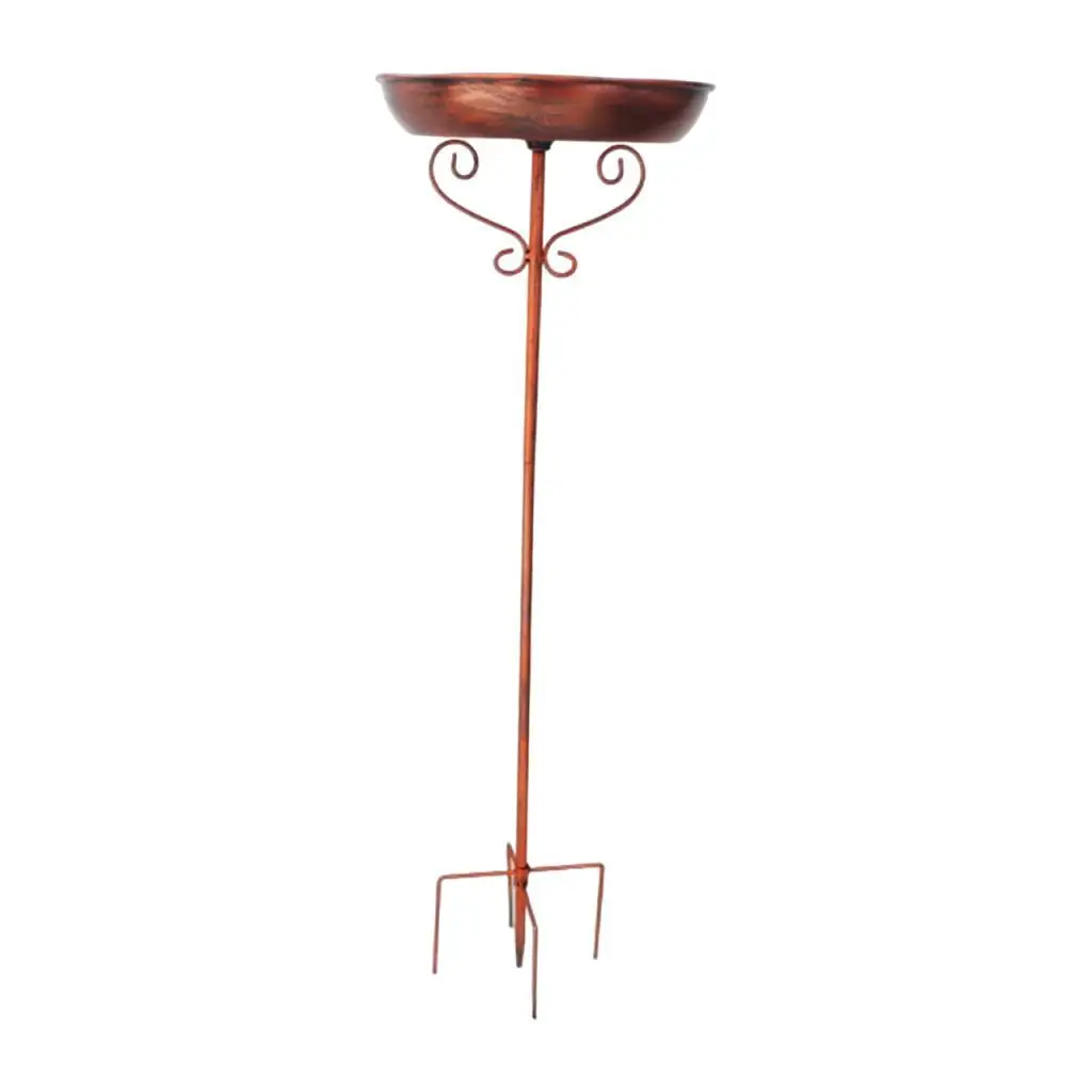 Bird Bath Vintage Style Lightweight Gift Water Bowl Birdfeeder Bird Feeder with Stake for Lawn Patio Courtyard Outdoor Decor Bird Bath Vintage Style Lightweight Gift Water Bowl Birdfeeder Bird Feeder with Stake for Lawn Patio Courtyard Outdoor Decor