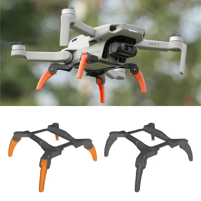 Landing Gear para Mavic Mini e se Height Extended Leg Protector Quick Release Feet Extensions Dji Drone Acessório
