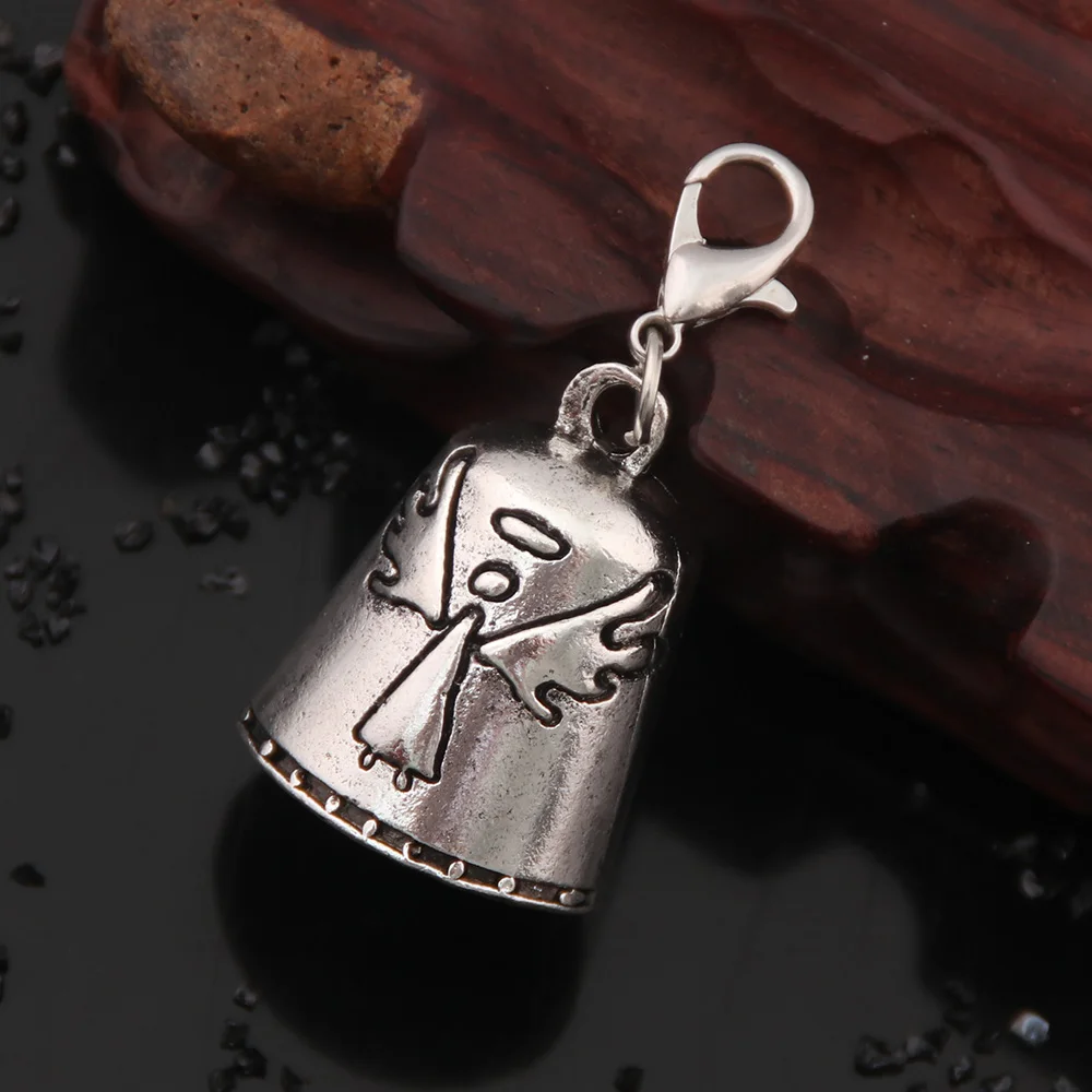 Blessing Bell Friends Are Angels Ornament Blessing Bell Watch Over Me Crafts for Doors Vehicles and Bags or Keys Accessories